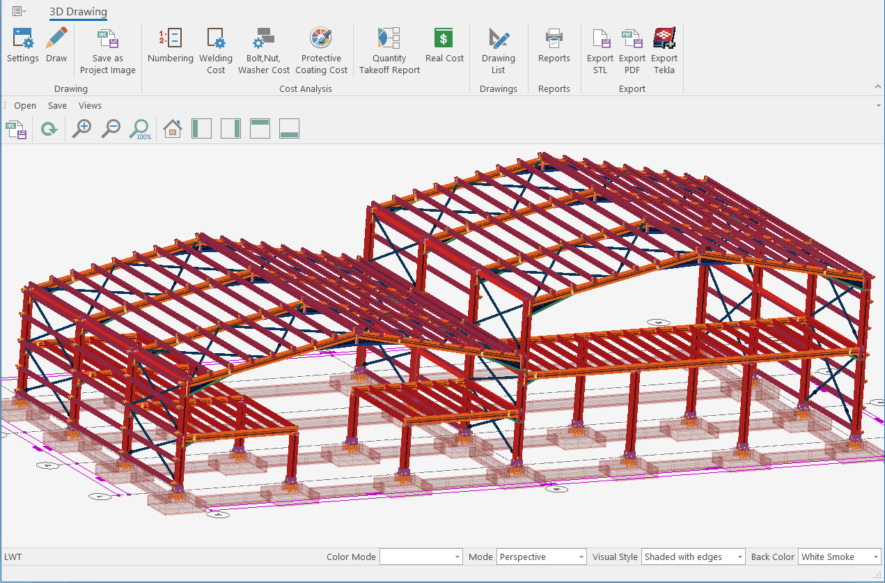 MkaPEB-interface voor software voor staalconstructies